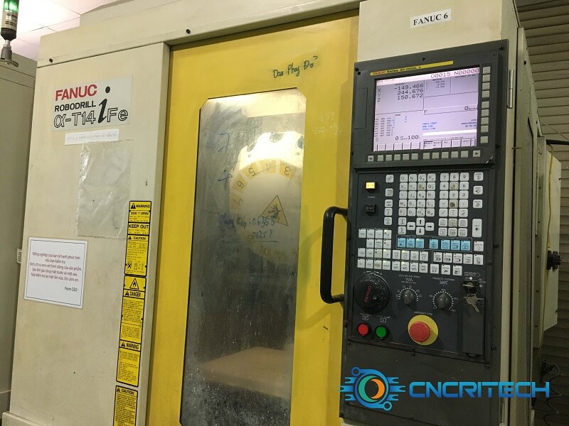 Sửa chữa máy khoan CNC Fanuc Robodrill α – T14iFe